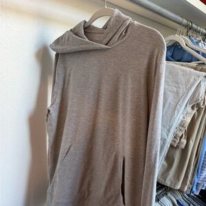 Outdoor Voices Gray Turtleneck Sweater